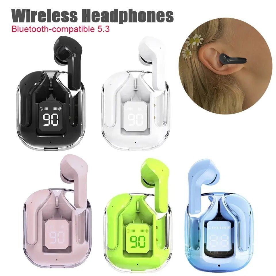 Wireless Earbuds – Without Pouch ( Random Colour)